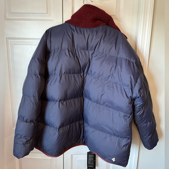 4laps Polar Quilted Sherpa Puffer Jacket Sz.XXL reversible 2-in-1 - Picture 4 of 6